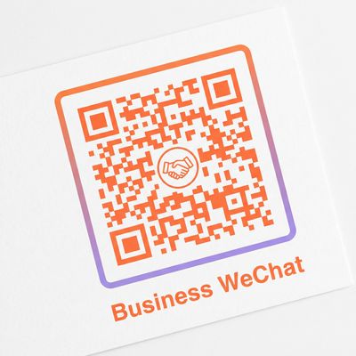 鸳鸯浴商务二维码